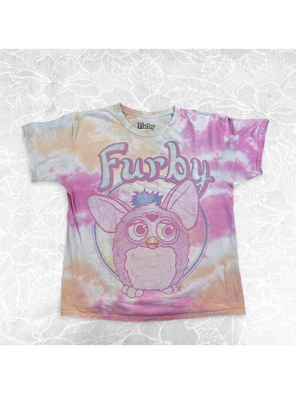 Furby Tie-Dye Graphic T-Shirt - Size 0X